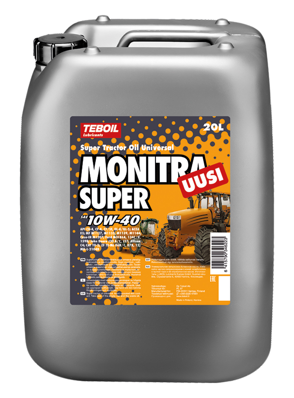 Teboil Monitra Super 10W-40, 20 l