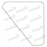 OVEN LASI, VASEN/OIKEA, ALEMPI, KIRKAS