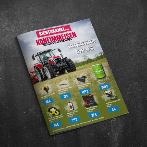 Artikkeli: Kevätkuvasto 2026! Varaosat ja tarjoukset koneimmeisille