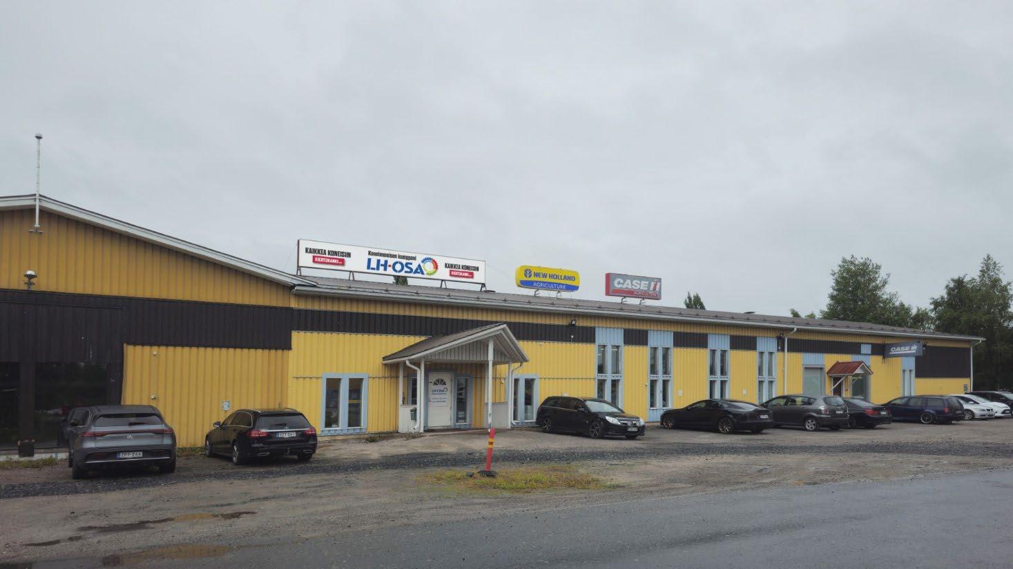 LH-Osa Oy:n julkisivu Kempeleellä
