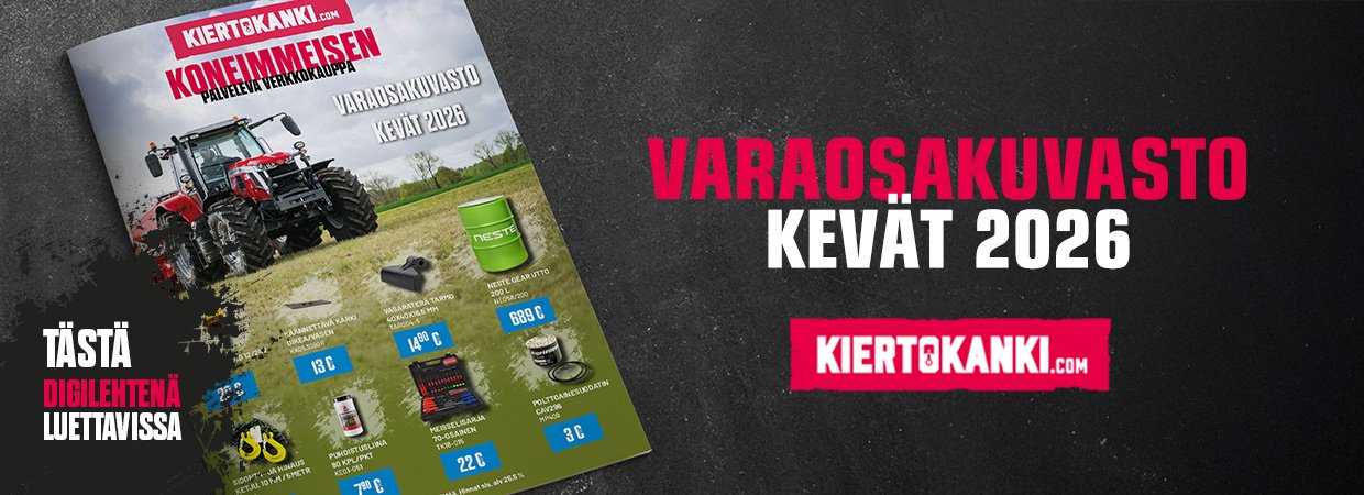 Traktoreiden ja ty&ouml;koneiden varaosat Kiertokangen verkkokaupassa