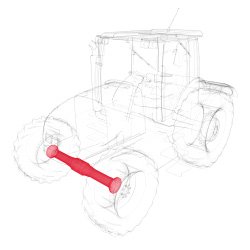 Etuakselin osat 2WD