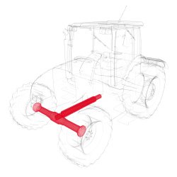 Etuakselin osat 4WD