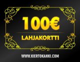 Finland product data sample: Pahvinen lahjakortti - 100 €