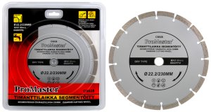 Timanttilaikka segment&ouml;ity 230 mm