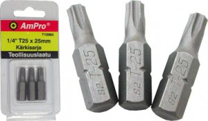 K&auml;rkisarja T25, 3 x 25 mm