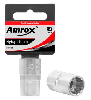 Hylsy, 1/2&quot;, 17 mm, 12pt