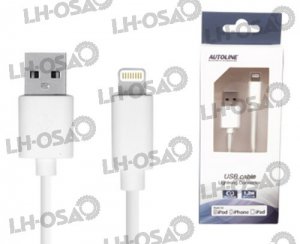 USB-KAAPELI 1,2M USB - LIGHTNING 8-PIN,