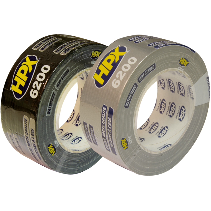 Moniteippi, musta, 6200, 48 mm x 25 m