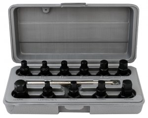 &Ouml;ljytulppahylsysarja 3/8&quot; 12-os.