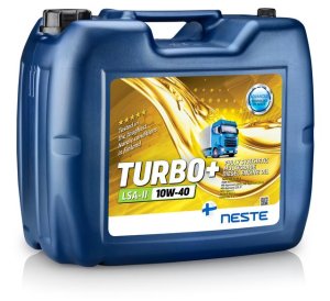 Neste Turbo+ LSA-II 10W-40, 20 l