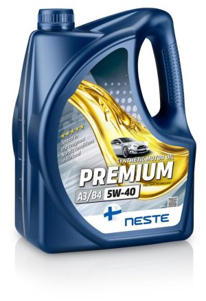 Neste Premium A3/B4 5W-40, 4 l