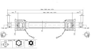 NIVELAKSELI  A9 1 3/4" 20Z boori mol p&auml;i