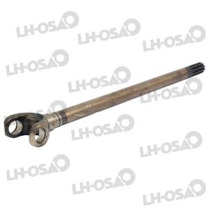 VETOAKSELI, oikea, 604mm, Z10, tiivisteen olake 35mm