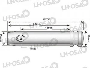 TAPPI, VETOVARSI/NOSTOVARSI 15,9 mm