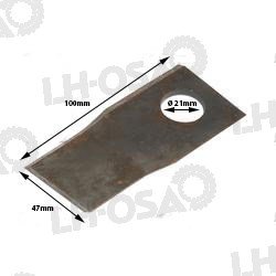 TER&Auml;LAPPU, OIKEA, 100 x 47 x 4 mm, REIK&Auml; 21 mm