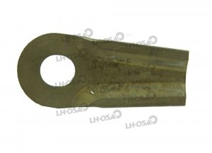 TERÄLAPPU, KOURU, 112 x 50 x 4 mm, REIKÄ SOIKEA 20,5 x 23 mm