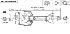 NIVELAKSELI, LAAJAKULMANIVELELLÄ A6, 1 3/8" 6-uraa