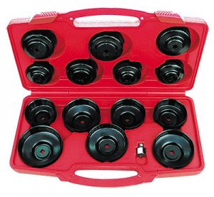 &Ouml;ljynsuodatinavainsarja kuppi 14-os.