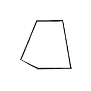 SIVULASI, VASEN, KOLMIO, KIINTE&Auml;