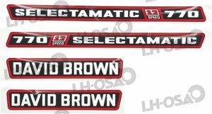 TARRASARJA, 770 SELECTAMATIC