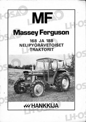 K&Auml;YTT&Ouml;OHJEKIRJA MF168/188