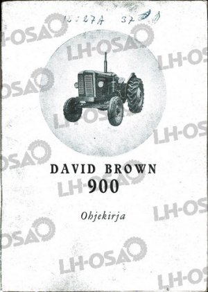 K&Auml;YTT&Ouml;OHJEKIRJA DB900