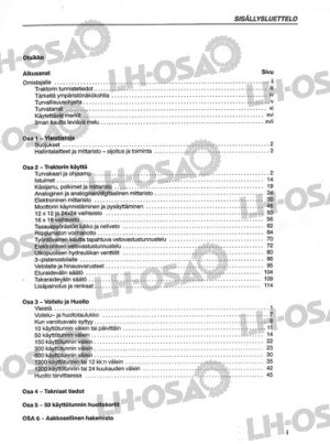 KÄYTTÖOHJEKIRJA NH TS90,TS100,TS110