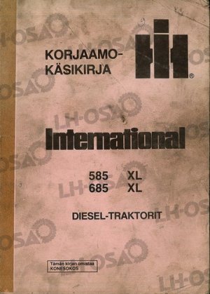 KORJAAMOK&Auml;SIKIRJA IH585XL,685XL