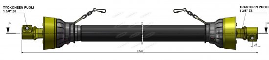Finland product data sample: NIVELAKSELI, KARHOTTIMELLE, pituus 140cm