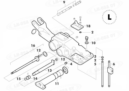 MF - 300-sarja - Hydr. ja nstl. - Nostolaite
