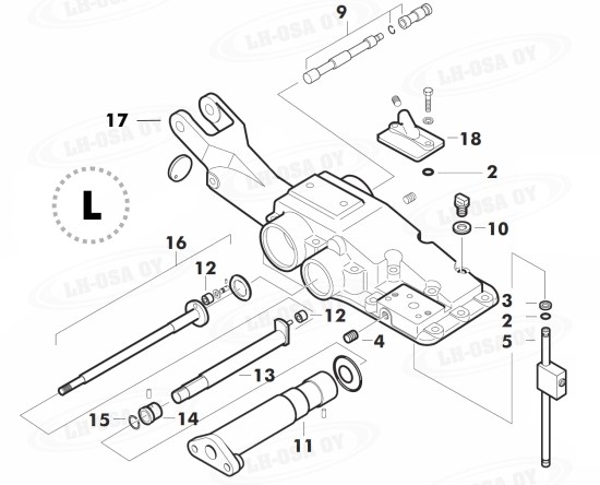 MF - 600-sarja - Hydr. ja nstl. - Nostolaite