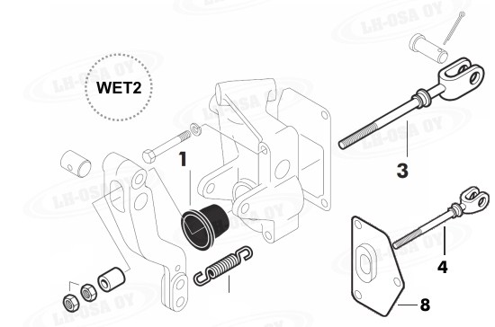 MF - 600-sarja - Jarrunosat