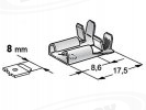 Liitin 8,0 mm, naaras