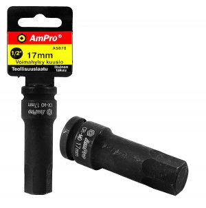 Kuusiovoimahylsy 1/2", 12 mm