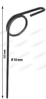 J&Auml;LKI&Auml;KEEN PIIKKI 10 mm, pituus 435 mm