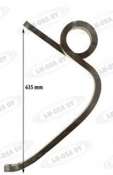 KULTIVAATTORIN PIIKKI, VASEN, 30 x 30 x 635 mm