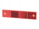 heijastin, punainen, 180 x 40 mm